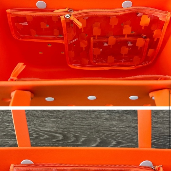 BOGG bag X-Large—Women's Orange Tote Bag - Picture 5 of 6